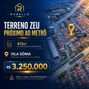 Lote/Terreno à venda, 413m² no Jardim Trussardi, São Paulo