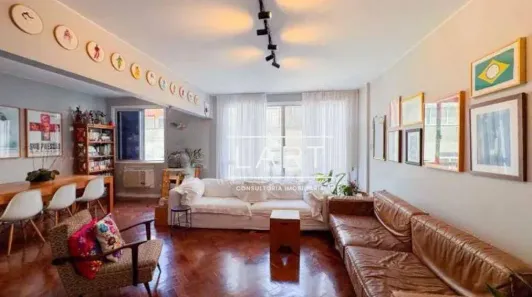 Apartamento com 3 Quartos à venda, 116m² no Lagoa, Rio de Janeiro