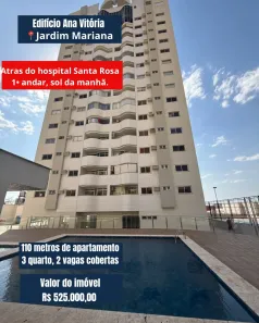 Apartamento com 3 Quartos à venda, 114m² no Jardim Mariana, Cuiabá