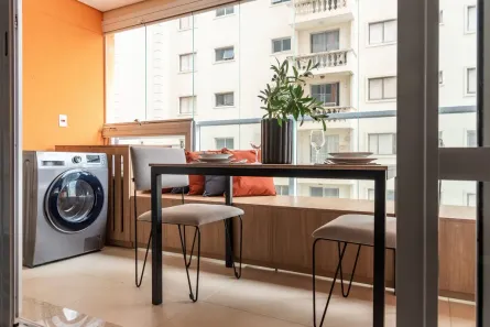 Apartamento com 1 Quarto para alugar, 47m² no Campo Belo, São Paulo