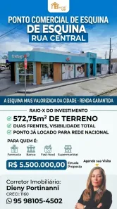 Ponto Comercial com 6 Quartos à venda, 572m² no São Pedro, Boa Vista