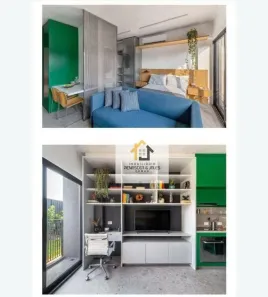 Apartamento com 1 Quarto à venda, 35m² no Jardim Paulistano, São José do Rio Preto