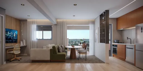 Apartamento com 2 Quartos à venda, 58m² no Vila Cordeiro, São Paulo