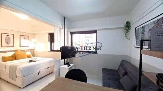 Apartamento com 1 Quarto para alugar, 40m² no Jardim Paulista, São Paulo
