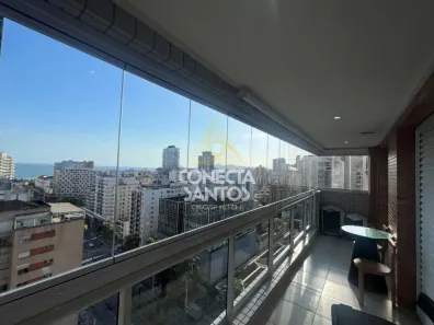 Apartamento com 2 Quartos à venda, 97m² no Gonzaga, Santos