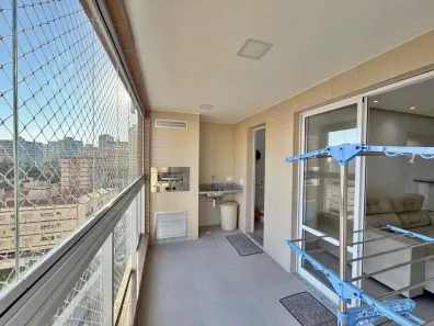 Apartamento com 1 Quarto para alugar, 56m² no Aviação, Praia Grande