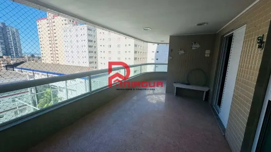 Apartamento com 3 Quartos para alugar, 146m² no Caiçara, Praia Grande