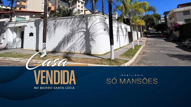Casa com 4 quartos — Santa Lúcia, Belo Horizonte