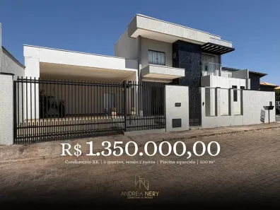 Casa de Condomínio com 3 Quartos à venda, 500m² no Região dos Lagos, Brasília