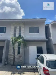 Casa de Condomínio com 2 Quartos para venda ou aluguel, 90m² no Parque Santa Maria, Fortaleza