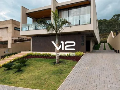 Casa de Condomínio com 4 Quartos à venda, 484m² no Alphaville - Lagoa dos Ingleses, Nova Lima