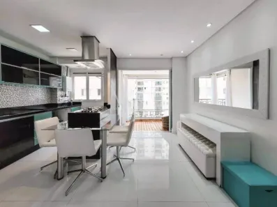 Apartamento com 1 Quarto para alugar, 50m² no Sítio Tamboré Alphaville, Barueri