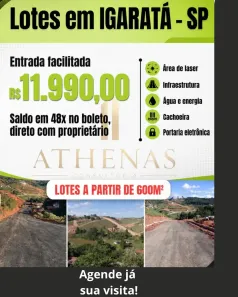 Lote/Terreno à venda, 600m² no Centro, Igaratá