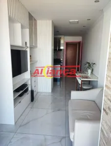 Apartamento com 1 Quarto para alugar, 37m² no Centro, Guarulhos