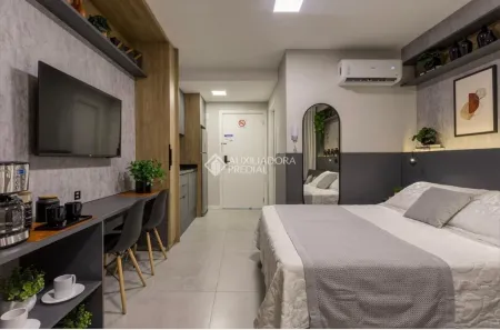 Apartamento com 1 Quarto para alugar, 29m² no Mont Serrat, Porto Alegre