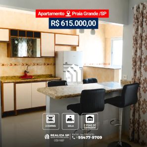 Apartamento com 3 Quartos à venda, 93m² no Aviação, Praia Grande