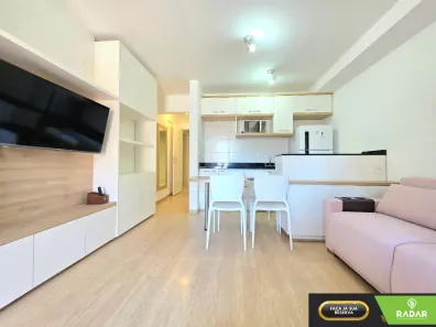 Apartamento com 1 Quarto para alugar, 34m² no Centro, Curitiba