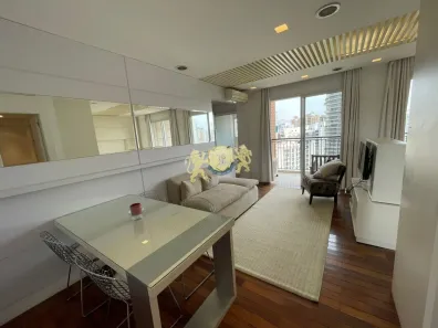 Flat com 1 Quarto para alugar, 48m² no Vila Nova Conceição, São Paulo