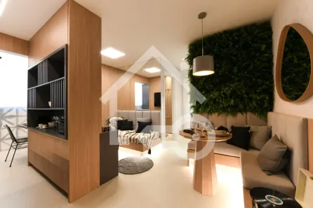 Apartamento com 2 Quartos à venda, 44m² no Campestre, Santo André