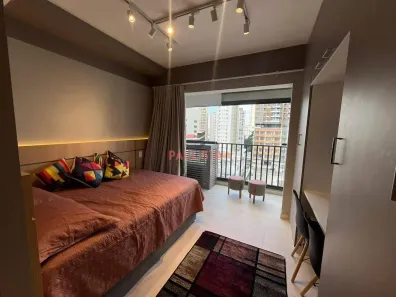 Apartamento com 1 Quarto para alugar, 24m² no Paraíso, São Paulo