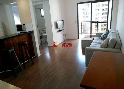 Flat com 1 Quarto para alugar, 42m² no Vila Nova Conceição, São Paulo