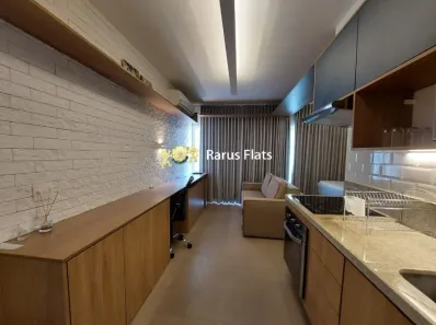 Flat com 1 Quarto à venda, 42m² no Cidade Monções, São Paulo