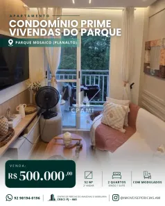 Apartamento com 2 Quartos à venda, 52m² no Planalto, Manaus