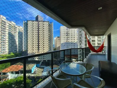 Apartamento com 3 Quartos para alugar, 150m² no Pitangueiras, Guarujá