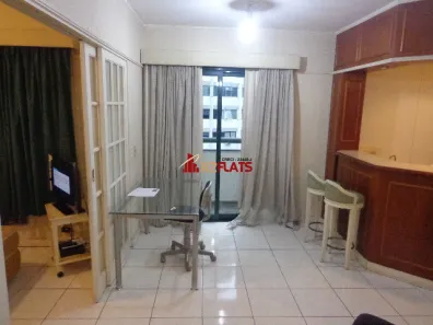 Flat com 1 Quarto para alugar, 40m² no Itaim Bibi, São Paulo