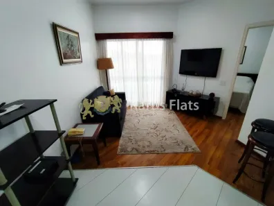 Flat com 1 Quarto para alugar, 38m² no Cerqueira César, São Paulo
