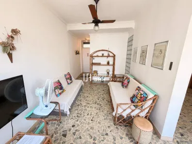 Apartamento com 3 Quartos para alugar, 95m² no Pitangueiras, Guarujá