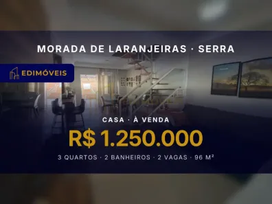 Casa com 3 Quartos à venda, 96m² no Morada de Laranjeiras, Serra