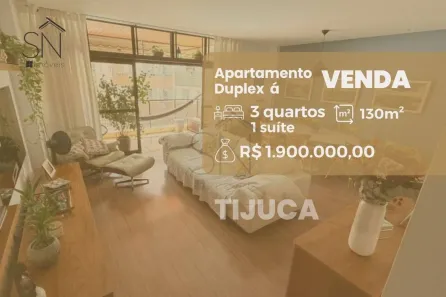 Apartamento com 3 Quartos à venda, 130m² no Tijuca, Rio de Janeiro