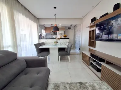 Apartamento com 3 Quartos à venda, 80m² no Vila Homero Thon, Santo André