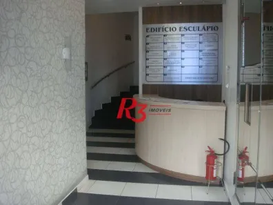 Sala Comercial para alugar, 89m² no Centro, Santos