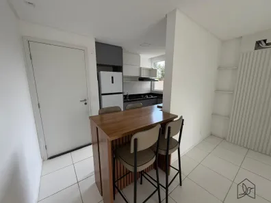 Apartamento com 2 Quartos para alugar, 46m² no Pirabeiraba (Pirabeiraba), Joinville
