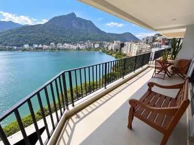 Apartamento com 2 Quartos para alugar, 107m² no Lagoa, Rio de Janeiro