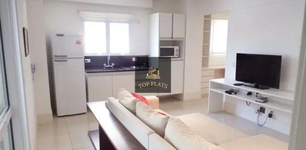 Flat com 1 Quarto para alugar, 51m² no Itaim Bibi, São Paulo