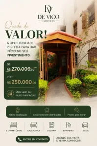 Apartamento com 2 Quartos à venda, 54m² no Vila Mogilar, Mogi das Cruzes