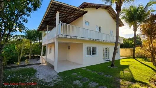 Casa de Condomínio com 5 Quartos para venda ou aluguel, 180m² no Busca Vida (Abrantes), Camaçari