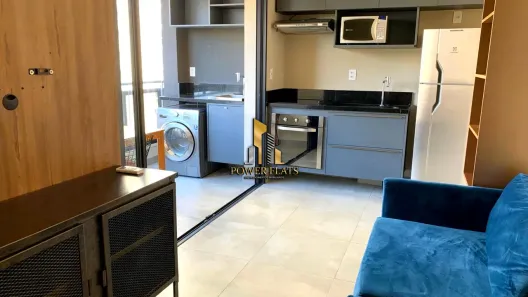 Apartamento com 1 Quarto para alugar, 32m² no Pinheiros, São Paulo