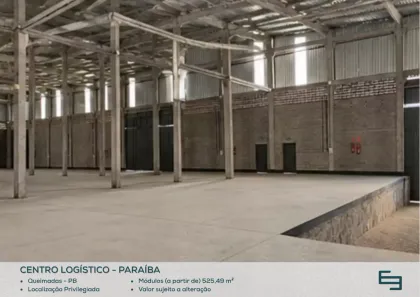 Galpão/Depósito/Armazém para alugar, 525m² no Distrito Industrial, Queimadas