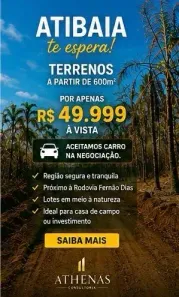 Lote/Terreno à venda, 600m² no Samambaia, Mairiporã