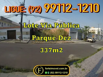 Lote/Terreno à venda, 337m² no Parque 10 de Novembro, Manaus