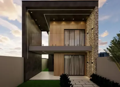 Sobrado com 4 Quartos à venda, 131m² no Guaribas, Eusébio