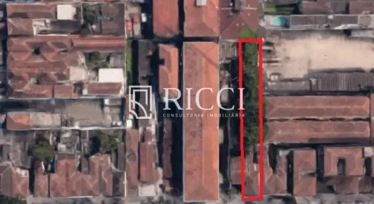 Lote/Terreno à venda, 300m² no Macuco, Santos