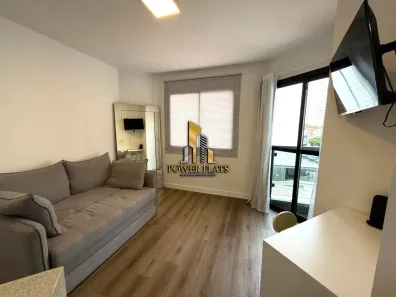 Flat com 1 Quarto para alugar, 40m² no Jardim Paulista, São Paulo