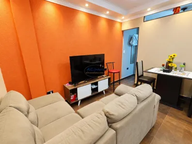 Kitnet com 1 Quarto à venda, 37m² no Guilhermina, Praia Grande