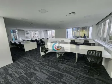 Sala Comercial para alugar, 172m² no Cidade Monções, São Paulo