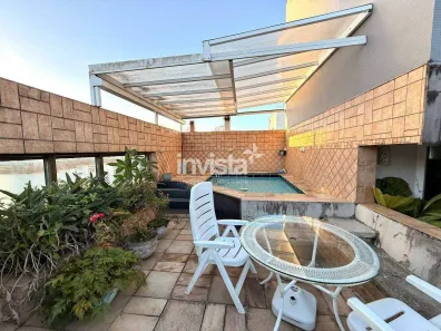 Cobertura com 4 Quartos à venda, 219m² no Pompéia, Santos